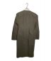TAKESHI KOSAKA by Y's Pink Label (タケシコウサカ バイ ワイズピンクレーベル) TAKESHI KOSAKA by Y's Pink Labe ノーカラーコート カーキ サイズ:2：15000円