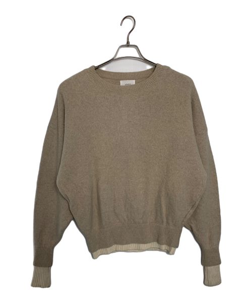 stein（シュタイン）stein (シュタイン) stein ニット ベージュ サイズ:Sの古着・服飾アイテム