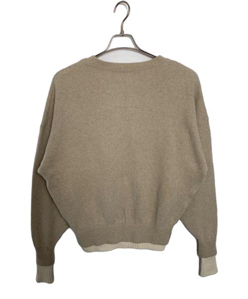 stein（シュタイン）stein (シュタイン) stein ニット ベージュ サイズ:Sの古着・服飾アイテム