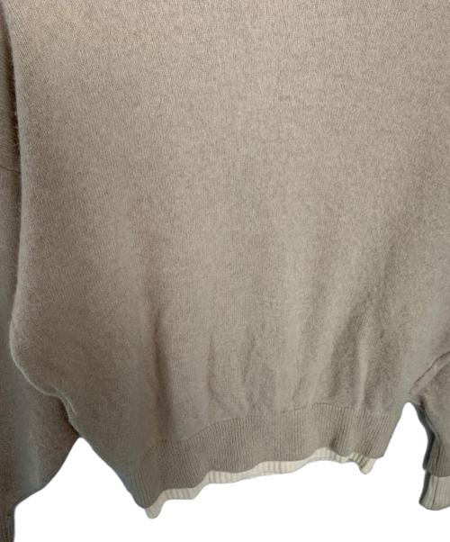 stein（シュタイン）stein (シュタイン) stein ニット ベージュ サイズ:Sの古着・服飾アイテム
