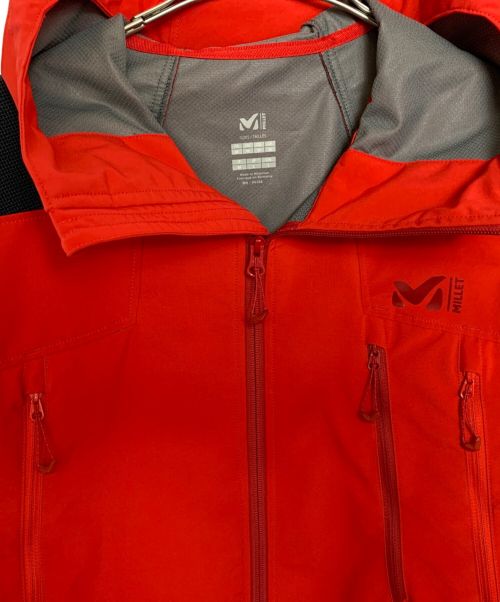 MILLET（ミレー）MILLET (ミレー) MILLET マウンテンパーカー レッド サイズ:Mの古着・服飾アイテム