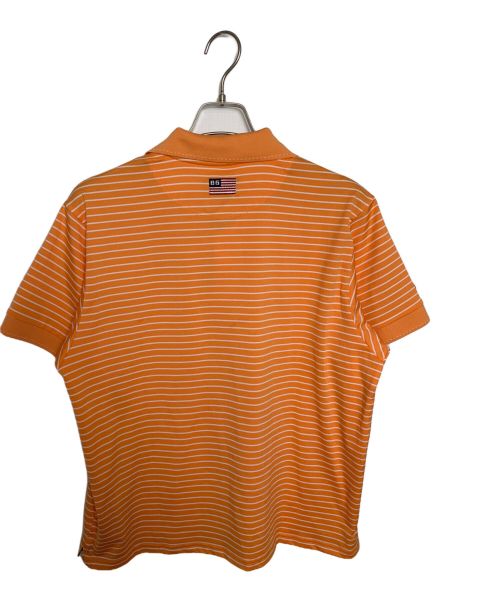 BRIEFING（ブリーフィング）BRIEFING (ブリーフィング) BRIEFING ゴルフシャツ オレンジ サイズ:Mの古着・服飾アイテム