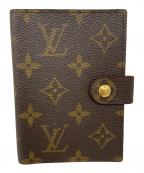 LOUIS VUITTONルイ ヴィトン）の古着「LOUIS VUITTON 手帳カバー」｜ブラウン