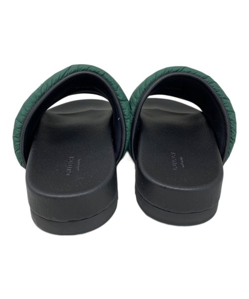 GUCCI（グッチ）GUCCI (グッチ) GUCCI シェリーライン パテッドサンダル ブラック サイズ:37の古着・服飾アイテム