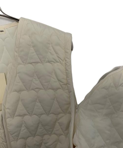 Sea Room lynn（シールームリン）Sea Room lynn (シールームリン) Sea Room Lynn Heartキルティングジャケット アイボリー サイズ:Freeの古着・服飾アイテム