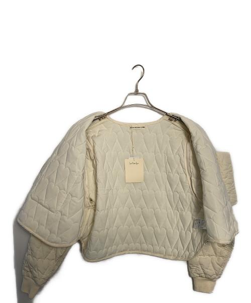 Sea Room lynn（シールームリン）Sea Room lynn (シールームリン) Sea Room Lynn Heartキルティングジャケット アイボリー サイズ:Freeの古着・服飾アイテム