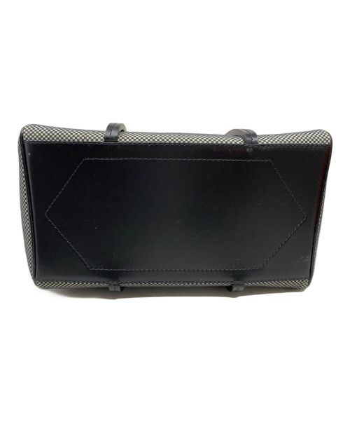 BALLY（バリー）BALLY (バリー) BALLY ハンドバッグ グレー×ブラックの古着・服飾アイテム