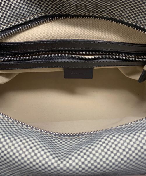 BALLY（バリー）BALLY (バリー) BALLY ハンドバッグ グレー×ブラックの古着・服飾アイテム