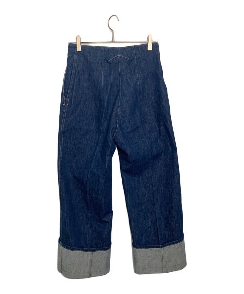 patou（パトゥ）Patou (パトゥ) アイコニック デニム パンツ インディゴ サイズ:38の古着・服飾アイテム
