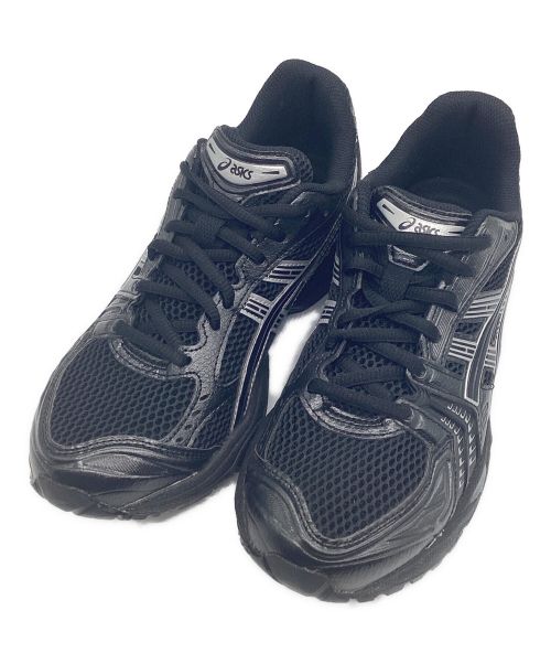 asics（アシックス）asics (アシックス) スニーカー ブラック×ホワイト サイズ:6 1/2の古着・服飾アイテム