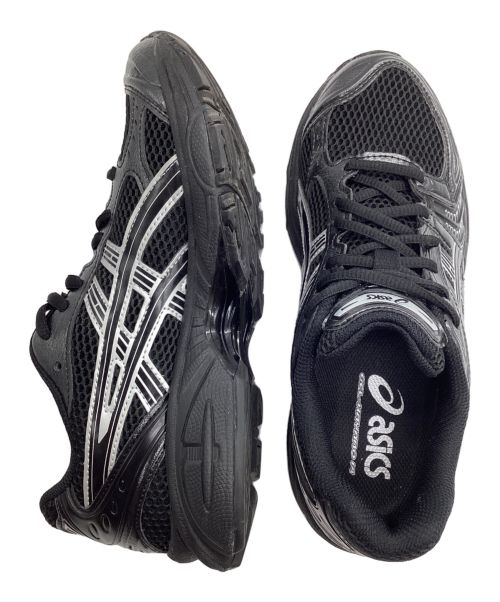 asics（アシックス）asics (アシックス) スニーカー ブラック×ホワイト サイズ:6 1/2の古着・服飾アイテム