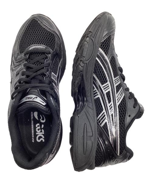 asics（アシックス）asics (アシックス) スニーカー ブラック×ホワイト サイズ:6 1/2の古着・服飾アイテム