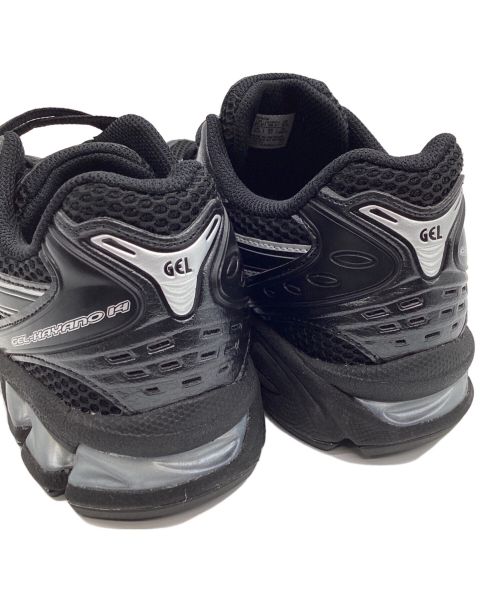 asics（アシックス）asics (アシックス) スニーカー ブラック×ホワイト サイズ:6 1/2の古着・服飾アイテム