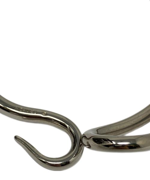 HERMES（エルメス）HERMES (エルメス) HERMES レザーブレスレット ブラウンの古着・服飾アイテム