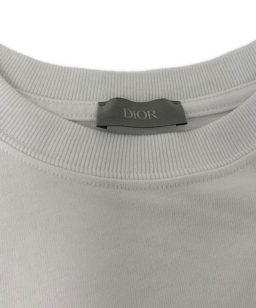 Dior（ディオール）DIOR (ディオール) DIOR CDダイヤモンドロゴ Tシャツ ホワイト サイズ:XSの古着・服飾アイテム