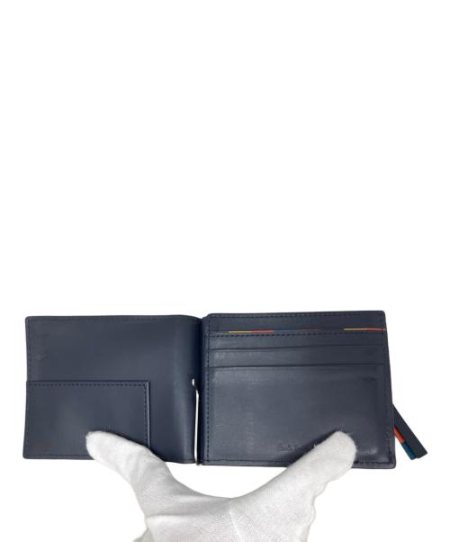 PAUL SMITH（ポールスミス）Paul Smith (ポールスミス) Paul Smith ブライトストライププラー マネークリップ グリーンの古着・服飾アイテム