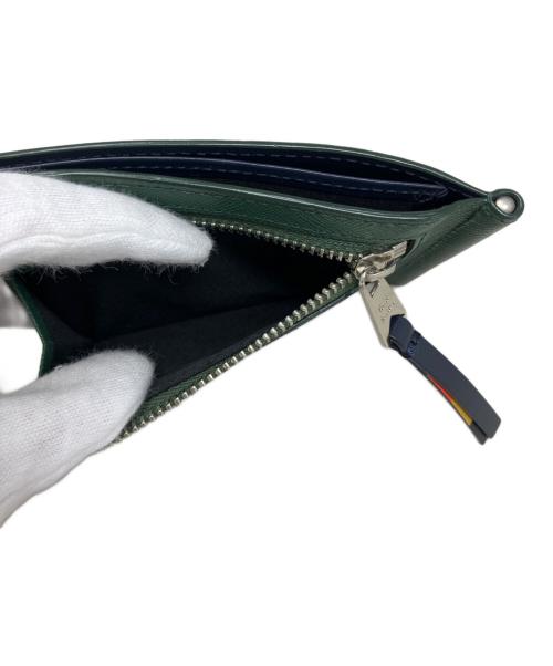 PAUL SMITH（ポールスミス）Paul Smith (ポールスミス) Paul Smith ブライトストライププラー マネークリップ グリーンの古着・服飾アイテム