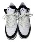 中古・古着 NIKE (ナイキ) NIKE JORDAN COURTSIDE スニーカー ホワイト×ブラック サイズ:25cm：7000円