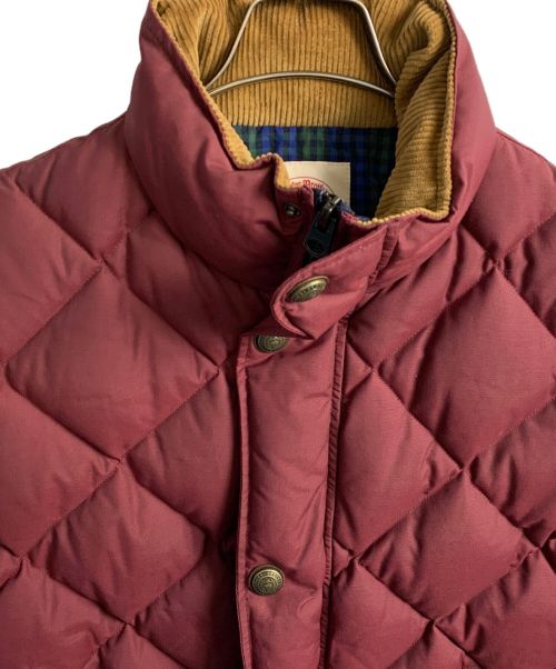 BROOKS BROTHERS（ブルックスブラザーズ）BROOKS BROTHERS (ブルックスブラザーズ) BROOKS BROTHERS ダウンベスト レッド サイズ:Mの古着・服飾アイテム