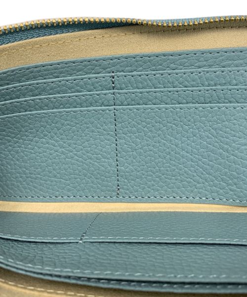 HER SCHEDULE（ハースケジュール）Her Schedule (ハースケジュール) Her Schedule L字ファスナー財布 グリーンの古着・服飾アイテム