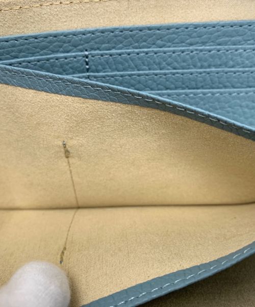 HER SCHEDULE（ハースケジュール）Her Schedule (ハースケジュール) Her Schedule L字ファスナー財布 グリーンの古着・服飾アイテム