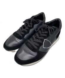 PHILIPPE MODEL（フィリップ モデル）の古着「PHILIPPE MODEL トロぺ スニーカー」｜ブラック