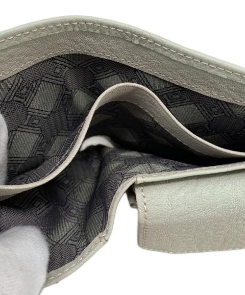 ETiAM（エティアム）ETiAM (エティアム) ETiAM 2つ折り財布 グレーの古着・服飾アイテム