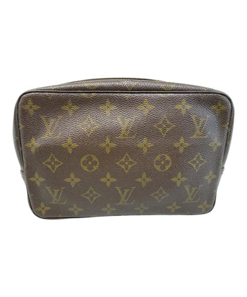 LOUIS VUITTON（ルイ ヴィトン）LOUIS VUITTON (ルイ ヴィトン) LOUIS VUITTON モノグラム トゥルーストワレット23 コスメポーチ ブラウンの古着・服飾アイテム