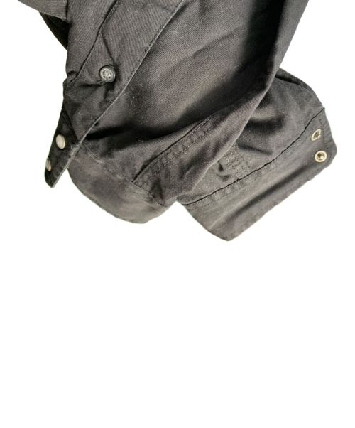 DIESEL（ディーゼル）DIESEL (ディーゼル) DIESEL バック刺繍ウエスタンシャツ ブラック サイズ:Mの古着・服飾アイテム