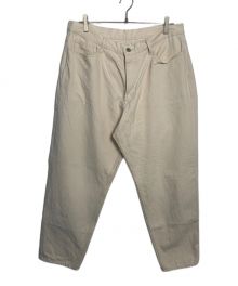 CUP AND CONE（カップアンドコーン）の古着「CUP AND CONE デニムパンツ」｜アイボリー