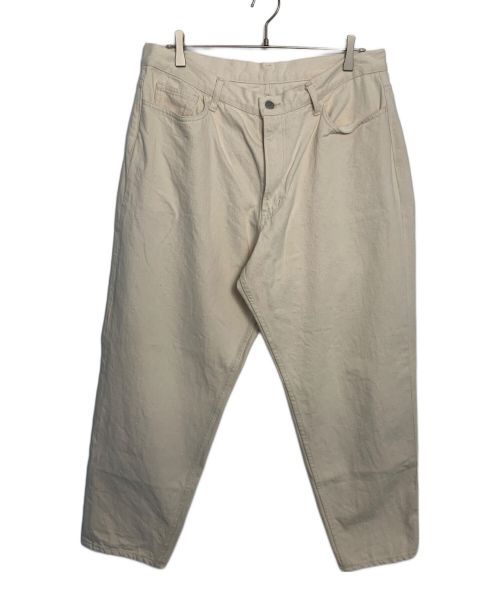 CUP AND CONE（カップアンドコーン）CUP AND CONE (カップアンドコーン) CUP AND CONE デニムパンツ アイボリー サイズ:3の古着・服飾アイテム