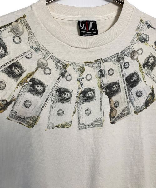 SAINT MICHAEL（セントマイケル）SAINT MICHAEL (セントマイケル) SAINT MICHAEL MONEY TEE ホワイト サイズ:XLの古着・服飾アイテム