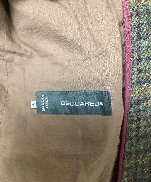 DSQUARED2（ディースクエアード）DSQUARED2 (ディースクエアード) チェスターコート オリーブ サイズ:46の古着・服飾アイテム