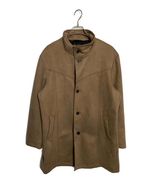 MICHEL KLEIN HOMME（ミッシェルクラン オム）MICHEL KLEIN HOMME (ミッシェルクラン オム) MICHEL KLEIN HOMME ポンチスエードコート ベージュ サイズ:51の古着・服飾アイテム