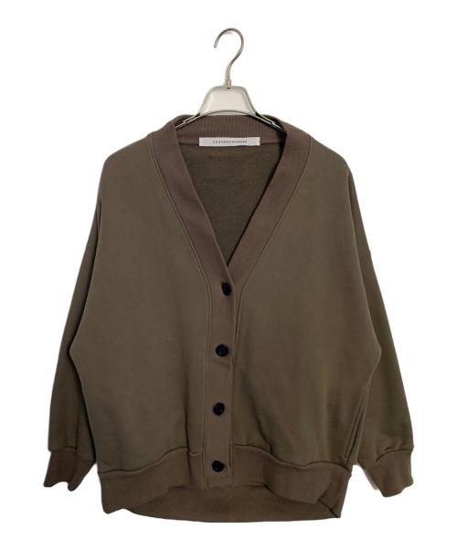 COGTHEBIGSMOKE × IENA（コグ ザ ビッグスモーク イエナ）COGTHEBIGSMOKE × IENA (コグ ザ ビッグスモーク イエナ) COGTHEBIGSMOKE × IENA カーディガン ブラウン サイズ:Freeの古着・服飾アイテム