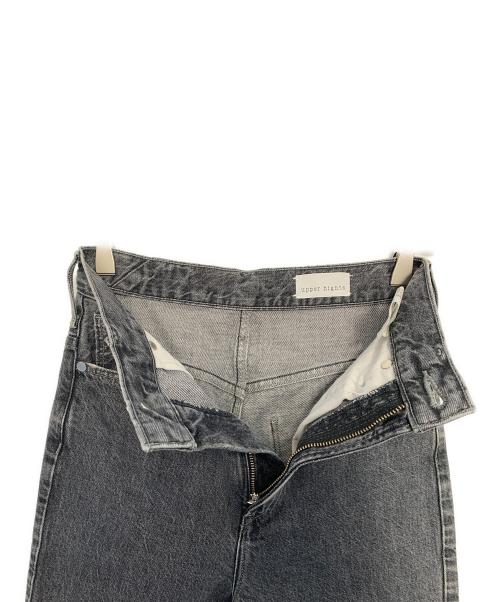 upper hights（アッパーハイツ）upper hights (アッパーハイツ) upper hights デニムパンツ グレー サイズ:21の古着・服飾アイテム
