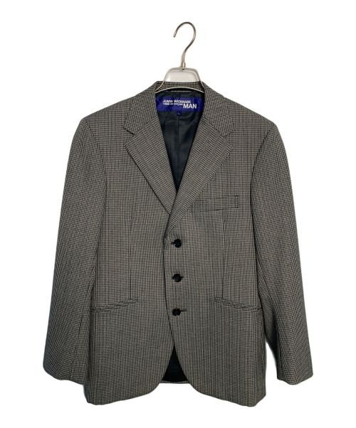 COMME des GARCONS JUNYA WATANABE MAN（コムデギャルソンジュンヤワタナベマン）COMME des GARCONS JUNYA WATANABE MAN COMME des GARCONS JUNYA WATANABE MAN テーラードジャケット グレー×レッド サイズ:Lの古着・服飾アイテム