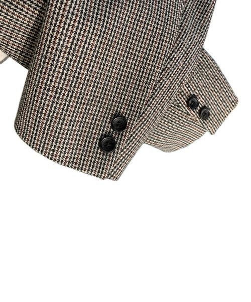 COMME des GARCONS JUNYA WATANABE MAN（コムデギャルソンジュンヤワタナベマン）COMME des GARCONS JUNYA WATANABE MAN COMME des GARCONS JUNYA WATANABE MAN テーラードジャケット グレー×レッド サイズ:Lの古着・服飾アイテム