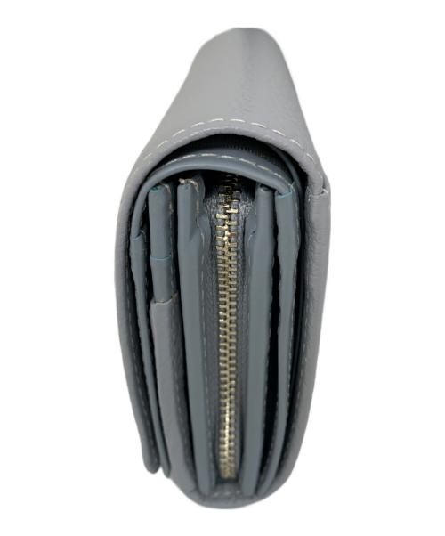 NINA RICCI（ニナリッチ）NINA RICCI (ニナリッチ) NINA RICCI 2つ折り財布 ブルーの古着・服飾アイテム