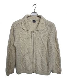 TE JIDOS IMALAYA（TE JIDOS IMALAYA）の古着「TE JIDOS IMALAYA ニットジャケット」｜アイボリー