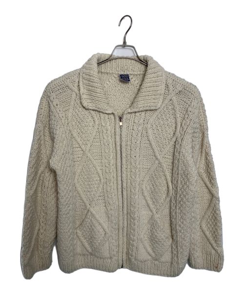 TE JIDOS IMALAYA（TE JIDOS IMALAYA）TE JIDOS IMALAYA (TE JIDOS IMALAYA) TE JIDOS IMALAYA ニットジャケット アイボリー サイズ:-の古着・服飾アイテム