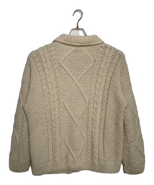 TE JIDOS IMALAYA（TE JIDOS IMALAYA）TE JIDOS IMALAYA (TE JIDOS IMALAYA) TE JIDOS IMALAYA ニットジャケット アイボリー サイズ:-の古着・服飾アイテム