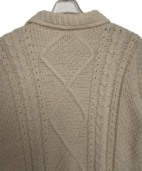 TE JIDOS IMALAYA（TE JIDOS IMALAYA）TE JIDOS IMALAYA (TE JIDOS IMALAYA) TE JIDOS IMALAYA ニットジャケット アイボリー サイズ:-の古着・服飾アイテム