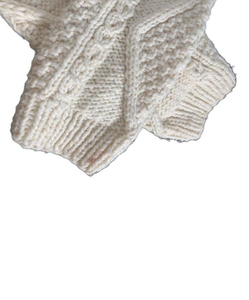 TE JIDOS IMALAYA（TE JIDOS IMALAYA）TE JIDOS IMALAYA (TE JIDOS IMALAYA) TE JIDOS IMALAYA ニットジャケット アイボリー サイズ:-の古着・服飾アイテム