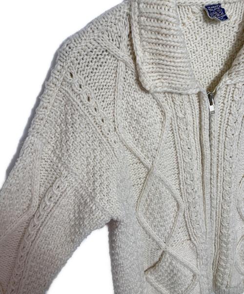 TE JIDOS IMALAYA（TE JIDOS IMALAYA）TE JIDOS IMALAYA (TE JIDOS IMALAYA) TE JIDOS IMALAYA ニットジャケット アイボリー サイズ:-の古着・服飾アイテム