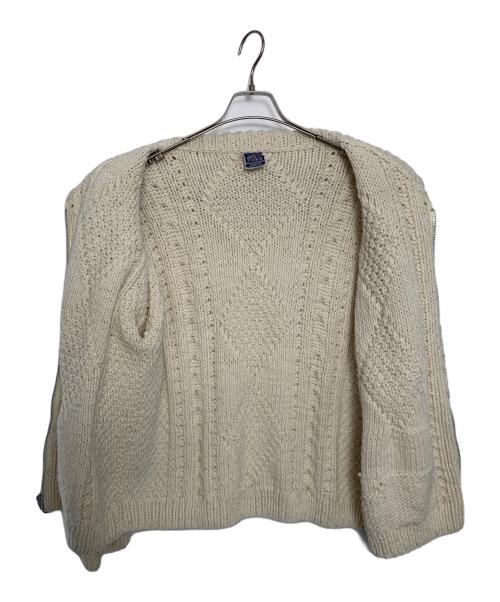 TE JIDOS IMALAYA（TE JIDOS IMALAYA）TE JIDOS IMALAYA (TE JIDOS IMALAYA) TE JIDOS IMALAYA ニットジャケット アイボリー サイズ:-の古着・服飾アイテム