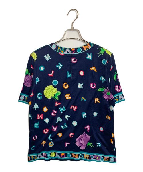 LEONARD（レオナール）LEONARD (レオナール) 半袖カットソー ネイビー サイズ:LLの古着・服飾アイテム