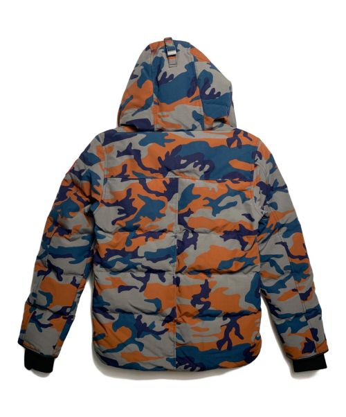 CANADA GOOSE（カナダグース）CANADA GOOSE (カナダグース) CANADA GOOSE マクミランパーカ グレー×オレンジ×ブルー サイズ:XSの古着・服飾アイテム
