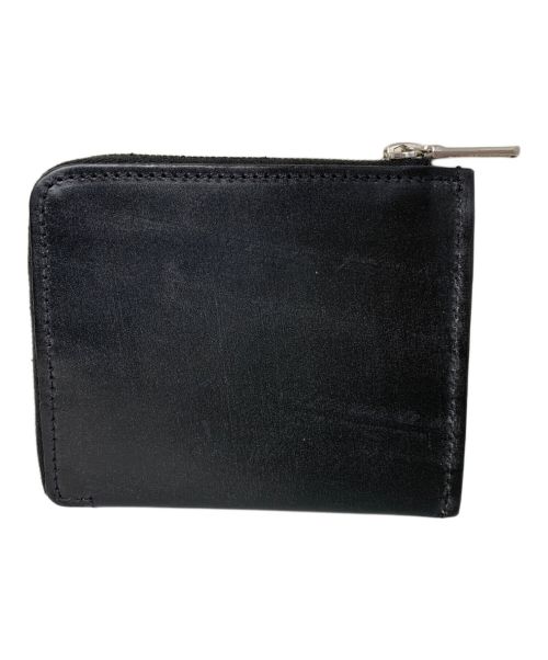 Whitehouse Cox（ホワイトハウスコックス）Whitehouse Cox (ホワイトハウスコックス) Whitehouse Cox スリムジップウォレット ブラックの古着・服飾アイテム