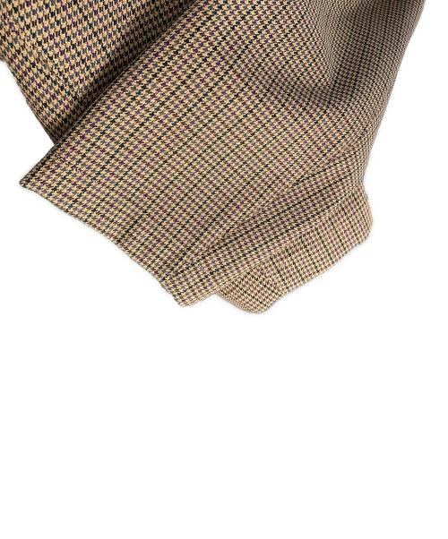 MACPHEE（マカフィー）MACPHEE (マカフィー) MACPHEE WOOL BONDING JACKET ブラウン×ブラック サイズ:36の古着・服飾アイテム